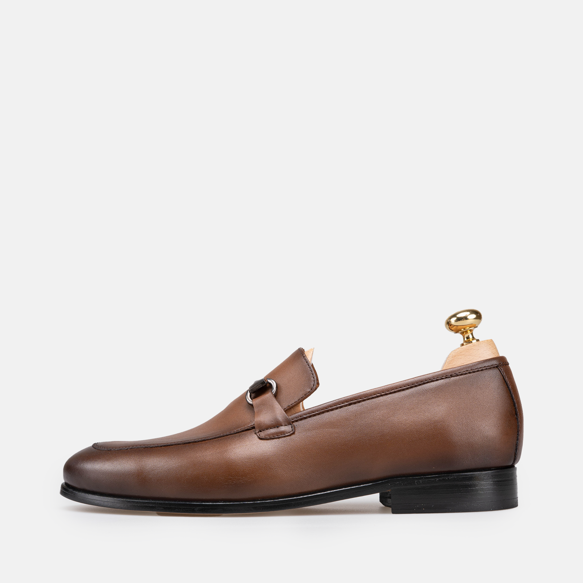 Volzak 5434 chaussure en cuir Marron Vintage