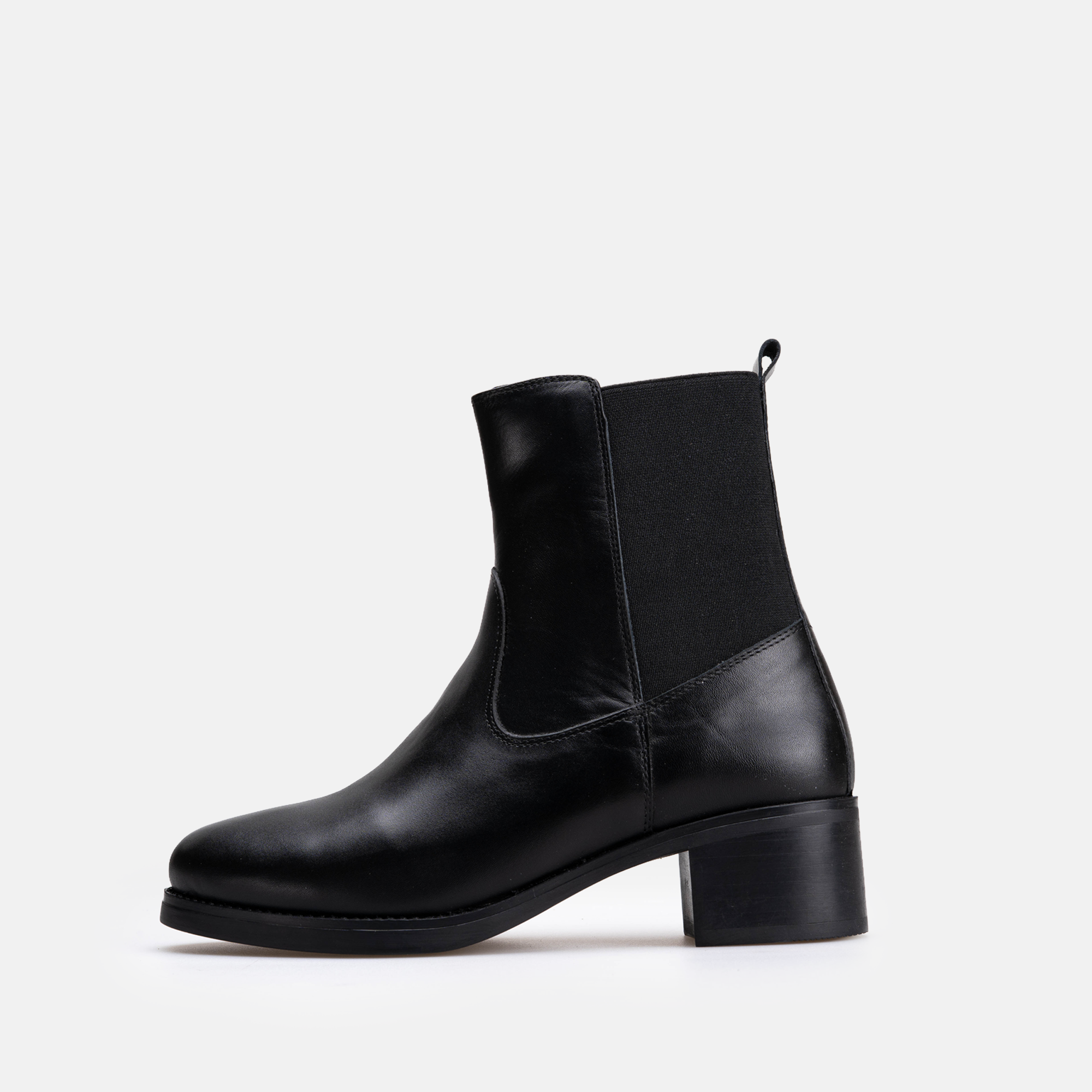 Volzak 4007 Bottine en cuir Noir