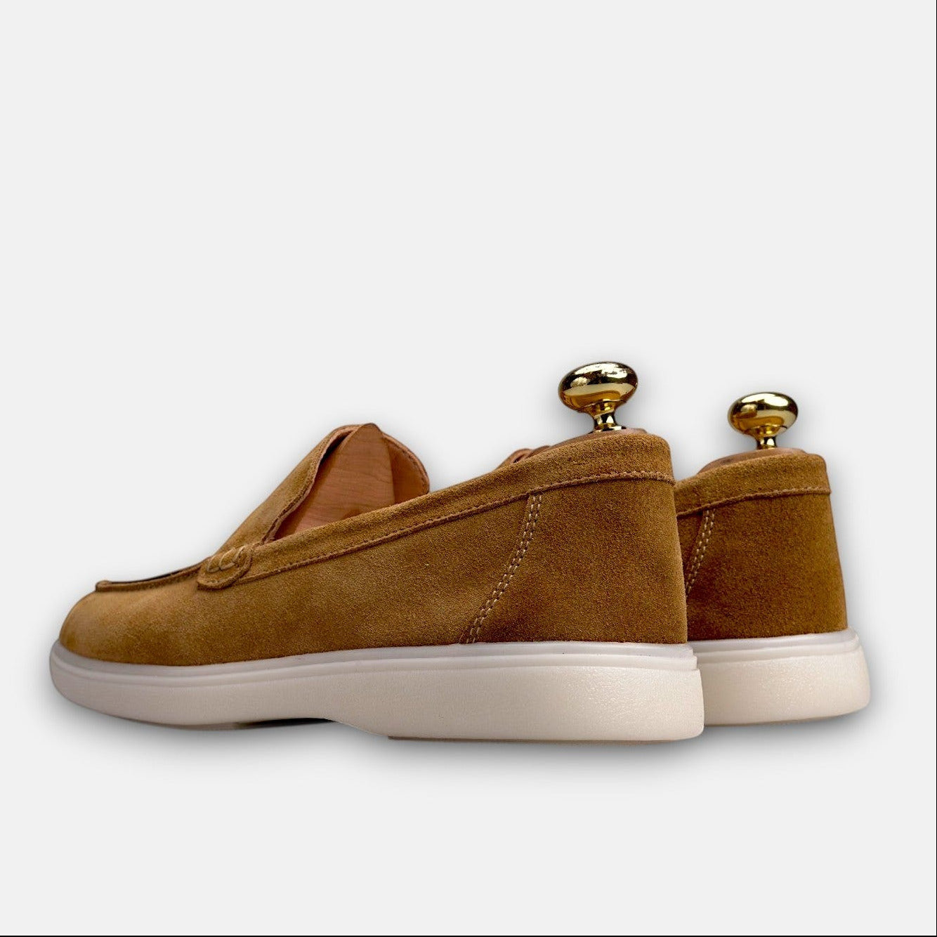 Volzak 713 Mocassin en daim Camel