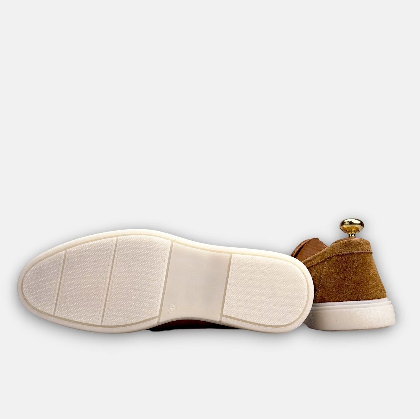 Volzak 713 Mocassin en daim Camel