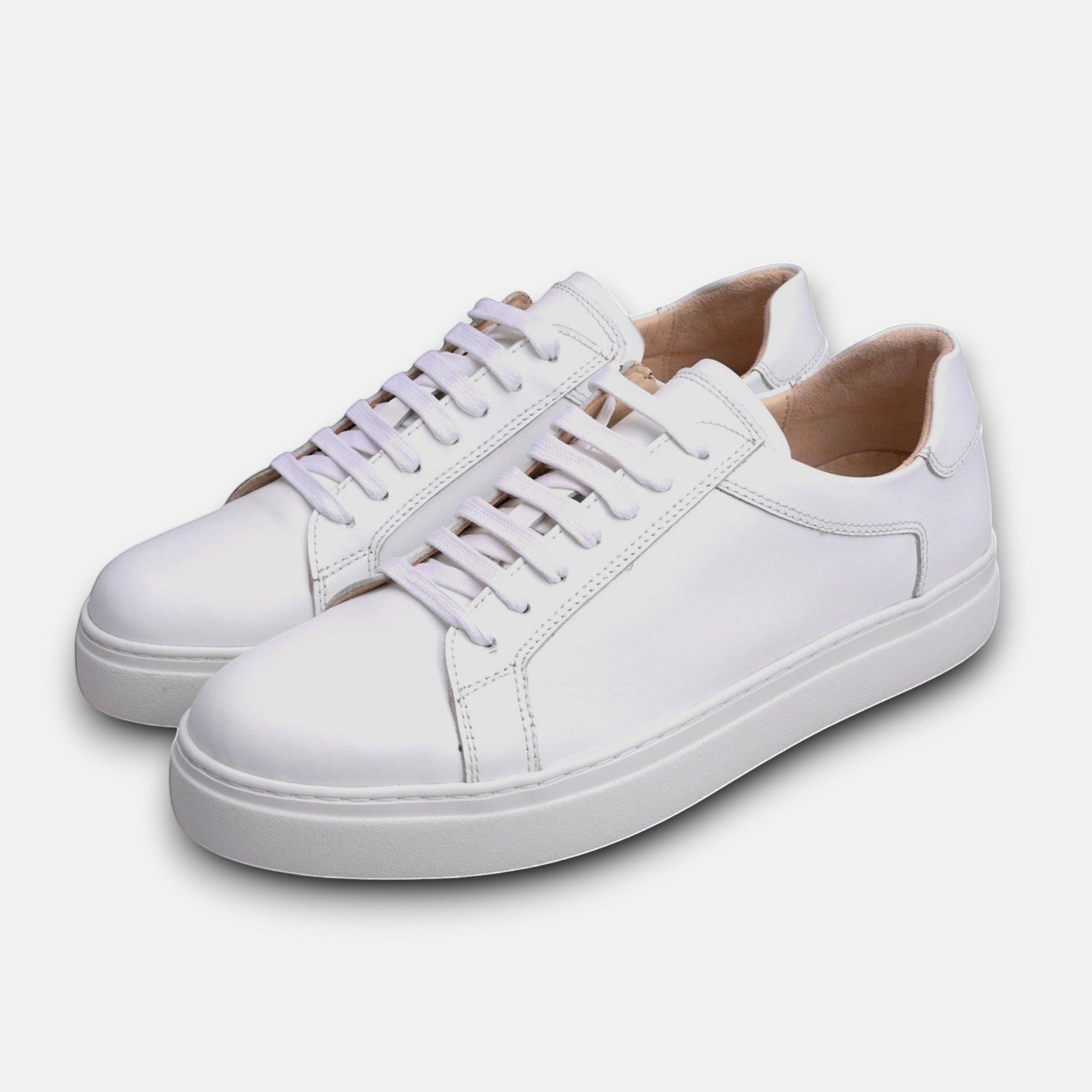 Volzak 7011 s basket en cuir Blanc