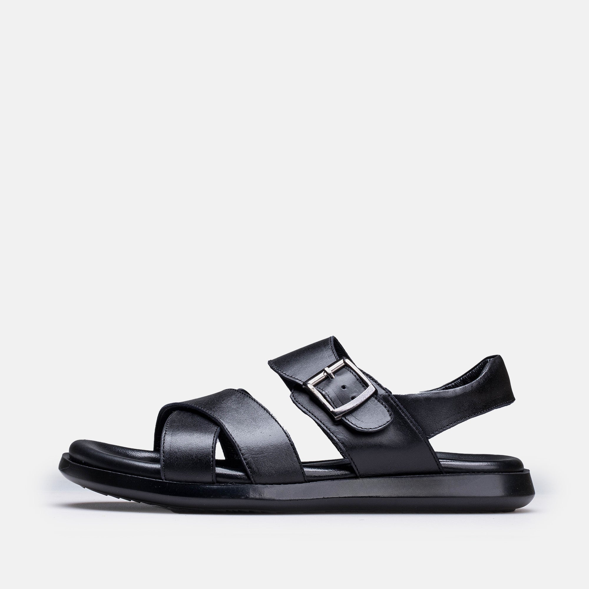 Volzak 5415 Sandale en cuir Noir