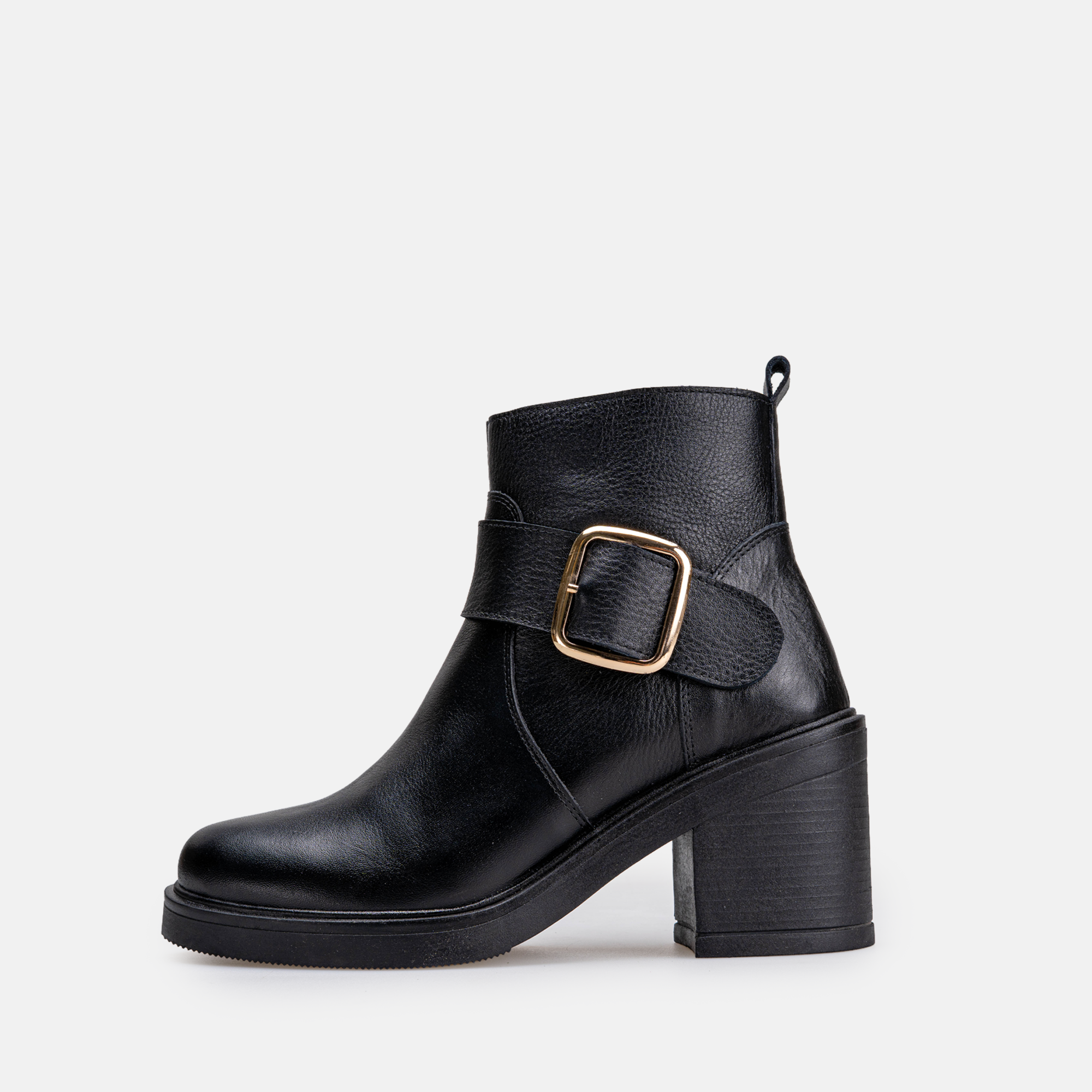 Volzak 4006 Bottine en cuir Noir