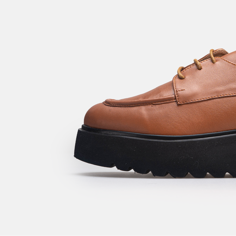 Volzak 4027 Chaussure en cuir Camel