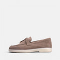 Volzak 279 Mocassin en daim beige
