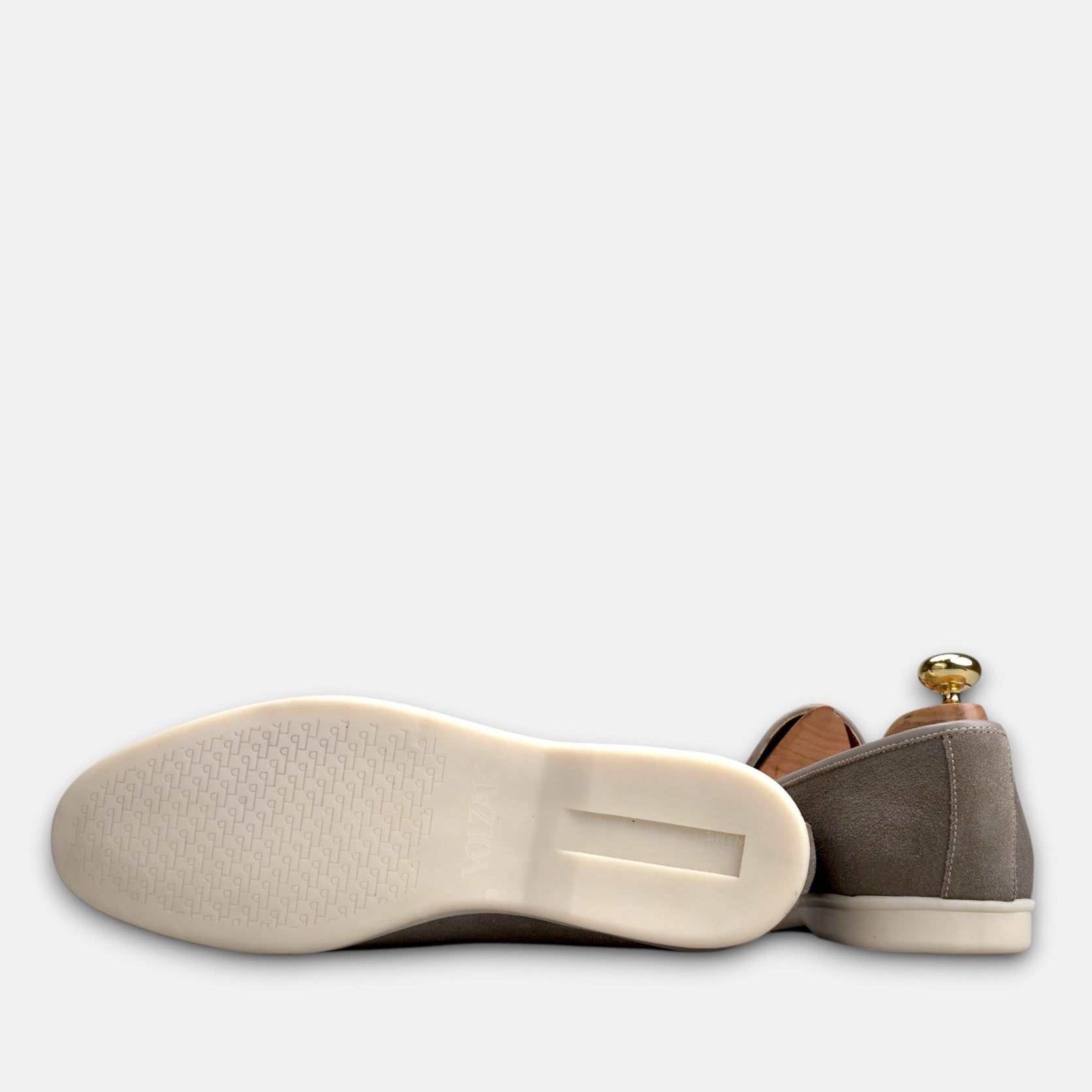 Volzak 5607 Mocassin en daim Beige